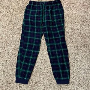 Like new Dip brand beautiful plaid warm sleep pajama joggers for women - size L